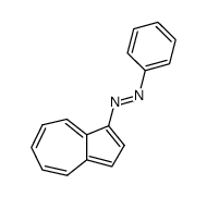 1-(phenylazo)azulene Structure