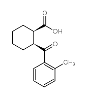 CIS-2-(2-METHYLBENZOYL)CYCLOHEXANE-1-CARBOXYLIC ACID Structure