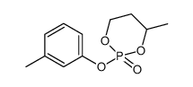 1-(m-Tolyloxy)-3-methyl-2,6-dioxaphosphorinane 1-oxide结构式