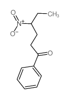 4-nitro-1-phenyl-hexan-1-one结构式