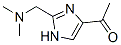 Ethanone, 1-[2-[(dimethylamino)methyl]-1H-imidazol-4-yl]- (9CI)结构式