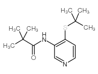 N-(4-叔丁基磺酰基吡啶-3-基)-2,2-二甲基丙酰胺图片