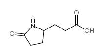 3-(5-氧代-吡咯烷-2-基)-丙酸结构式