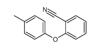 2-(4-methylphenoxy)benzonitrile结构式