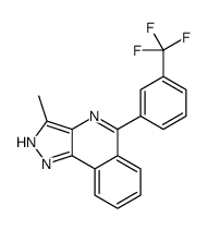 3-methyl-5-[3-(trifluoromethyl)phenyl]-2H-pyrazolo[4,3-c]isoquinoline Structure