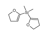 bis(4,5-dihydrofuran-2-yl)dimethylsilane Structure