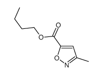 butyl 3-methylisoxazole-5-carboxylate structure