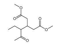 dimethyl 3-(2-oxopentan-3-yl)pentanedioate Structure