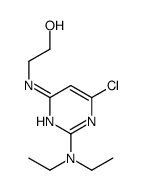 2-[[6-chloro-2-(diethylamino)pyrimidin-4-yl]amino]ethanol Structure