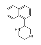 2-Naphthalen-1-yl-piperazine Structure