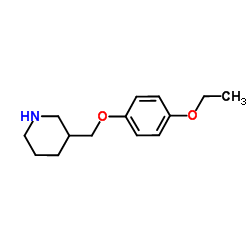 3-[(4-Ethoxyphenoxy)methyl]piperidine Structure