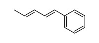 (3E)-1-phenyl-1,3-pentadiene Structure