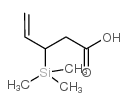 3-trimethylsilylpent-4-enoic acid Structure