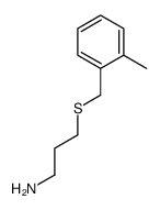 3-[(2-methylphenyl)methylsulfanyl]propan-1-amine图片