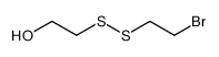 2-(2-bromoethyldisulfanyl)ethanol Structure