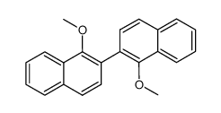 1,1’-dimethoxy-2-2’-binaphthalene结构式