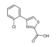 4-(2-Chloro-phenyl)-thiazole-2-carboxylic acid Structure