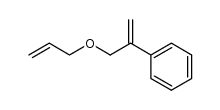 (1-allyloxymethylvinyl)benzene结构式