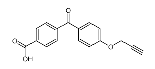 4-(4-(prop-2-ynyloxy)benzoyl)benzoic acid picture