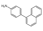 Benzenamine, 4-(1-naphthalenyl)- Structure