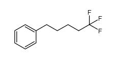 (5,5,5-trifluoropentyl)benzene Structure