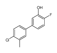 5-(4-chloro-3-methylphenyl)-2-fluorophenol Structure