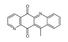 11-methylpyrido[2,3-b]acridine-5,12-dione结构式