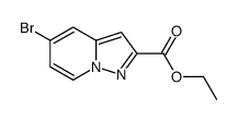 ethyl 5-bromopyrazolo[1,5-a]pyridine-2-carboxylate structure