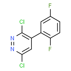 3,6-Dichloro-4-(2,5-difluorophenyl)pyridazine picture