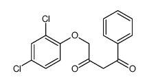 4-(2,4-dichlorophenoxy)-1-phenylbutane-1,3-dione Structure