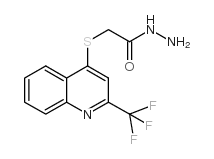 (2-三氟甲基-喹啉-4-基磺酰基)-乙酸 肼图片