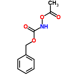 O-乙酰-N-苄氧羰基羟胺结构式