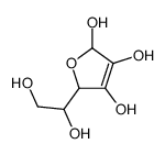 5-(1,2-dihydroxyethyl)-2,5-dihydrofuran-2,3,4-triol结构式