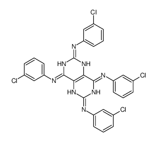 2,4,6,8-Tetrakis(m-chloroanilino)pyrimido[5,4-d]pyrimidine picture