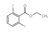 2,6-二氟苯甲酸乙酯结构式