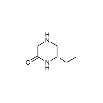 (S)-6-ethylpiperazin-2-one Structure