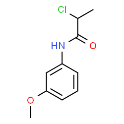 2-Chloro-N-(3-methoxyphenyl)propanamide Structure