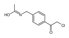 N-(4-(2-CHLOROACETYL)BENZYL)ACETAMIDE Structure