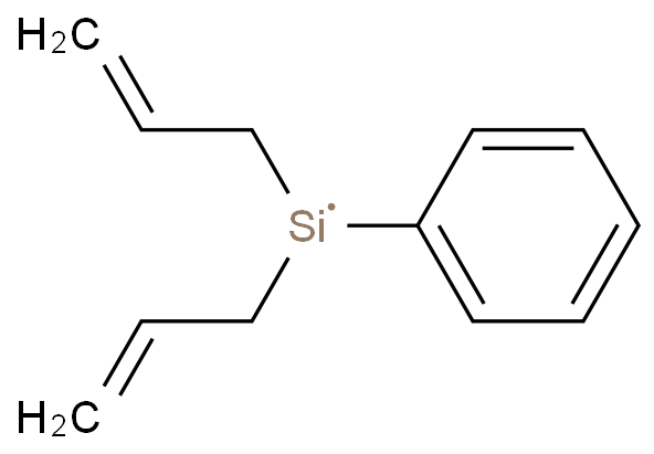 Silane, phenyldi-2-propenyl-结构式