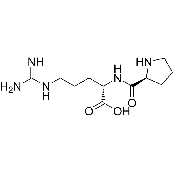 H-Pro-Arg-OH Structure