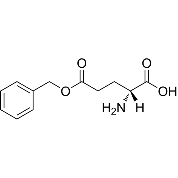 H-D-Glu(OBzl)-OH Structure