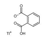 thallium(I) hydrogenphthalate结构式