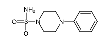 4-phenylpiperazine-1-sulfonamide Structure