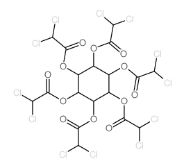 myo-Inositol,hexakis(dichloroacetate) (9CI)结构式