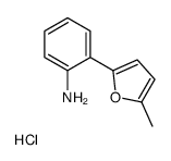 2-(2-Aminophenyl)-5-methylfuran hydrochloride structure