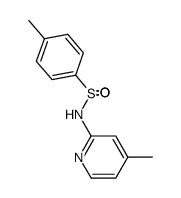 N-(4-methyl-2-pyridyl)-p-toluenesulfonamide结构式