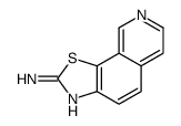 THIAZOLO[4,5-H]ISOQUINOLIN-2-AMINE Structure