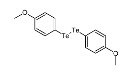 1-methoxy-4-[(4-methoxyphenyl)ditellanyl]benzene结构式