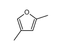 2,4-二甲基呋喃结构式