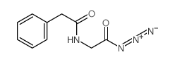 imino-[2-[(2-phenylacetyl)amino]acetyl]imino-azanium structure